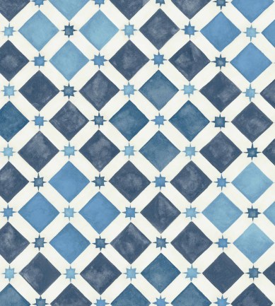 Cole & Son Zellige China Blue/White tapéta - Paisley Home