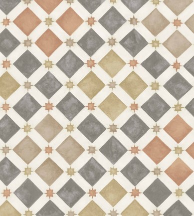 Cole & Son Zellige Spice/Charcoal tapéta - Paisley Home
