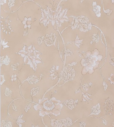 Colefax and Fowler Lotus Trail Cream tapéta - Paisley Home