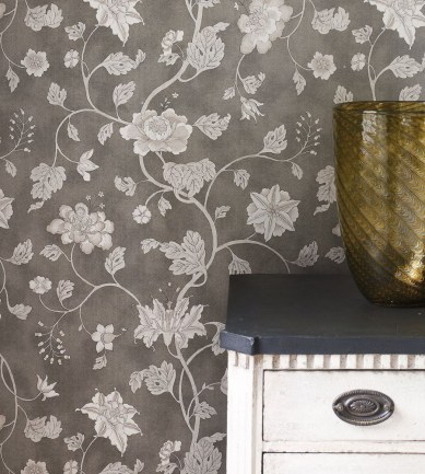 Colefax and Fowler Lotus Trail Yellow tapéta - Paisley Home