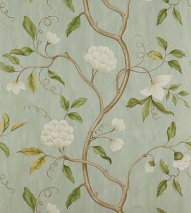Colefax and Fowler Snow Tree Aqua tapéta - Paisley Home