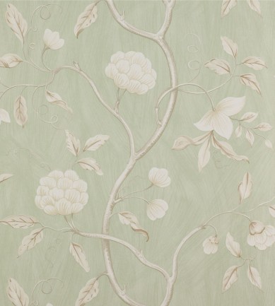 Colefax and Fowler Snow Tree Stone Green tapéta - Paisley Home