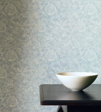 Colefax and Fowler Fitzgerald Old Blue tapéta - Paisley Home