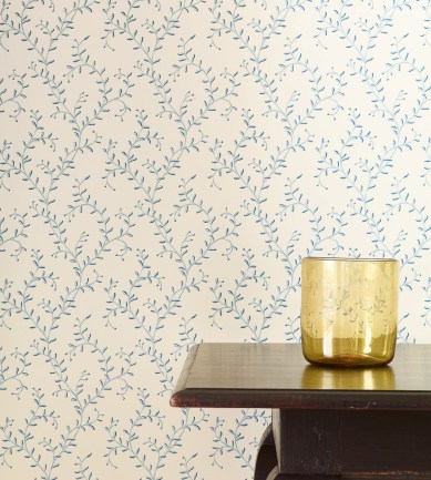 Colefax and Fowler Leafberry Old Blue tapéta - Paisley Home