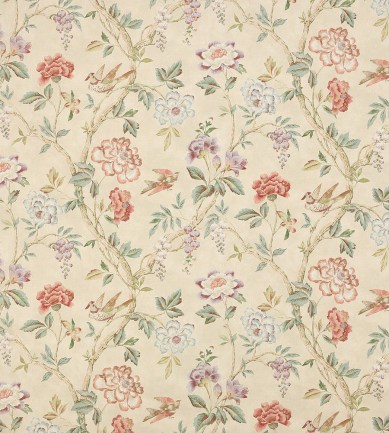 Colefax and Fowler Leonora Coral-Sage textil