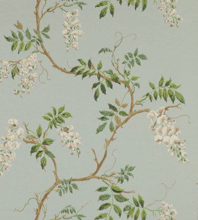 Colefax and Fowler Alderney Aqua tapéta - Paisley Home