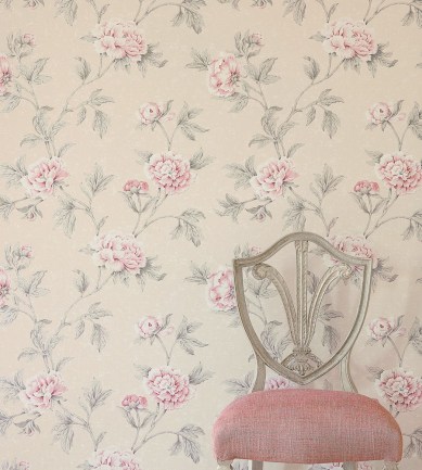 Colefax and Fowler Karina Pink-Green tapéta - Paisley Home