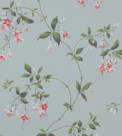 Colefax and Fowler Octavia Aqua tapéta - Paisley Home