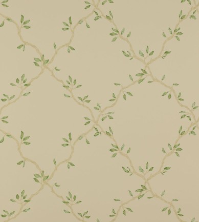 Colefax & Fowler Leaf Trellis Green tapéta - Paisley Home