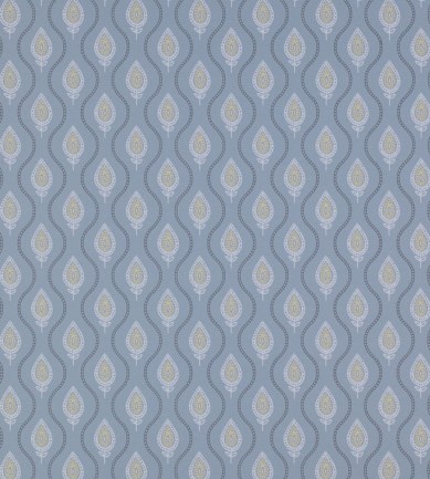 Colefax & Fowler Verity Navy tapéta - Paisley Home