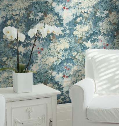 Colony Marly Bleu tapéta - Paisley Home