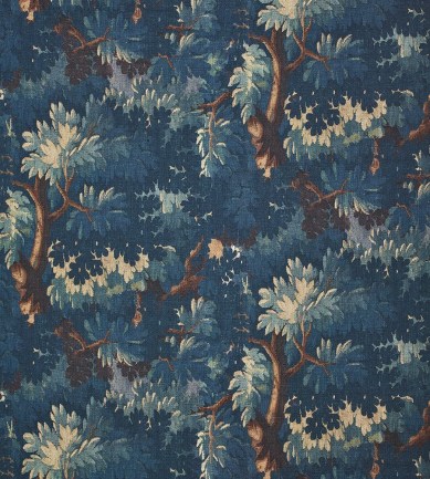 Dedar Schwarzwald 3 Bleu Nuit luxus textil