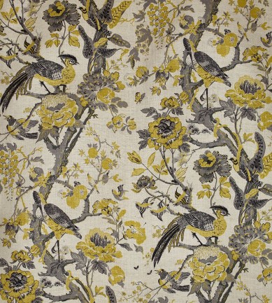 Dedar Silkbird 3 Acid Grey luxus textil