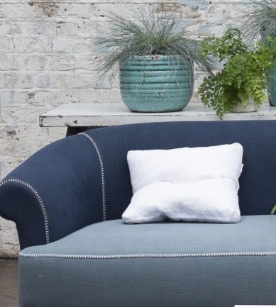 Designers Guild Brera Lino Indigo textil - Paisley Home