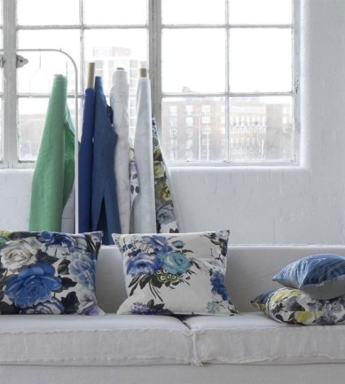 Designers Guild Brera Lino Marine textil - Paisley Home