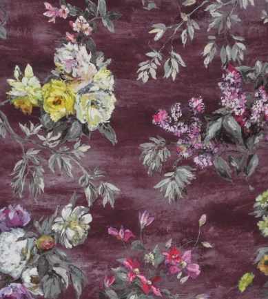 Designers Guild Caprifoglio Grande Damson textil - Paisley Home