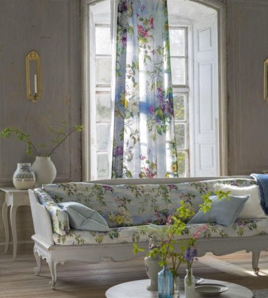 Designers Guild Caprifoglio Grande Sky textil - Paisley Home
