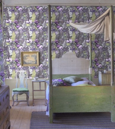 Designers Guild Tulipani Amethyst tapéta - Paisley Home