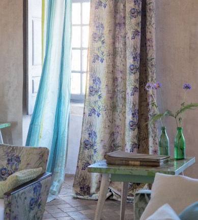 Designers Guild Champ De Fleurs Amethyst textil - Paisley Home