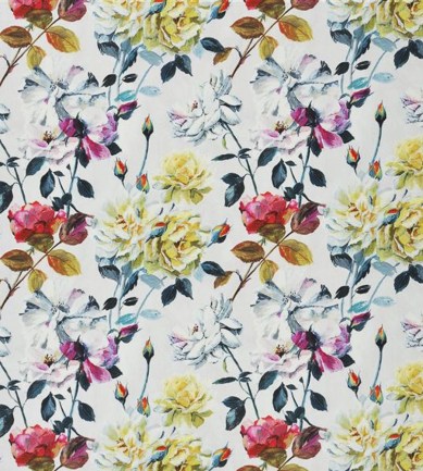 Designers Guild Eglantine Satine Fuchsia textil - Paisley Home