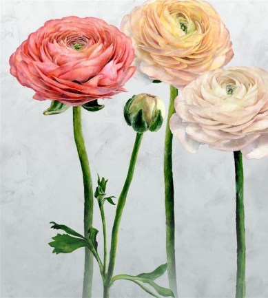 Designers Guild Tourangelle Scene 2 Peony tapéta