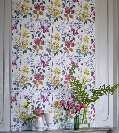 Designers Guild Couture Rose Noir tapéta - Paisley Home