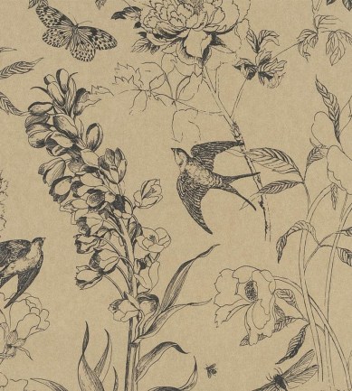 Designers Guild Sibylla Burnished Gold tapéta - Paisley Home