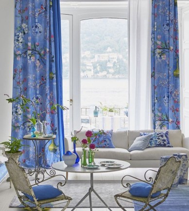 Designers Guild Istoriato Cobalt textil - Paisley Home