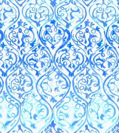 Designers Guild Arabesque Cobalt tapéta - Paisley Home