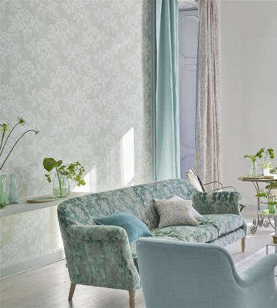 Designers Guild Berettino Gold tapéta - Paisley Home