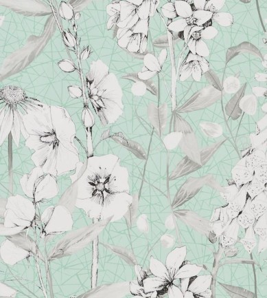 Designers Guild Emilie Aqua tapéta