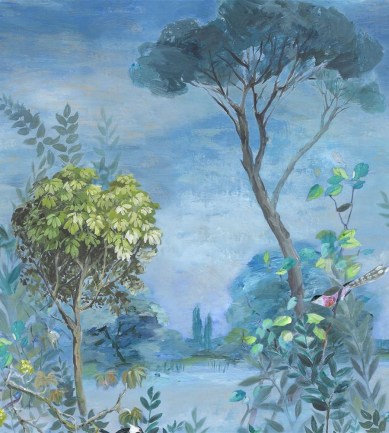 Designers Guild Giardino Segreto Scene 1 Delft tapéta