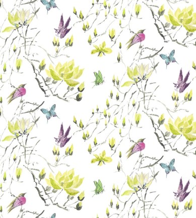 Designers Guild Madame Butterfly II Acacia textil - Paisley Home