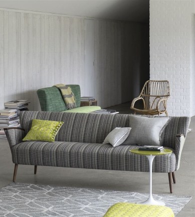 Designers Guild Ashbee Graphite textil - Paisley Home