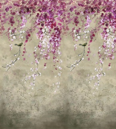 Designers Guild Shinsha Scene 1 Blossom tapéta