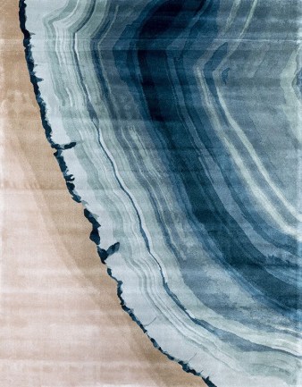 Ferreira de Sa The Sea Minerals Malachite szőnyeg - Paisley exkluzív lakberendezés