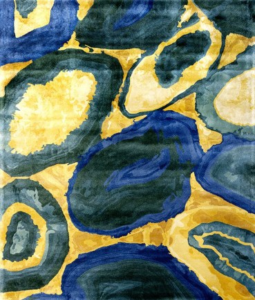 Ferreira de Sa The Sea Minerals Moss Agate szőnyeg - Paisley exkluzív lakberendezés