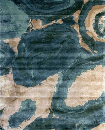 Ferreira de Sa The Sea Minerals Tree Agate szőnyeg - Paisley exkluzív lakberendezés