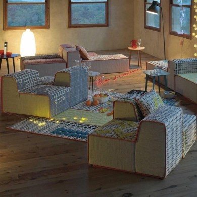 GAN Rugs Bandas Individual C szőnyeg - Paisley Home