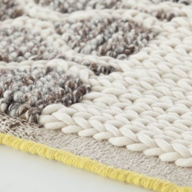 GAN Rugs Mangas Space Big Rectangular Rhombus Ivory szőnyeg - Paisley Home