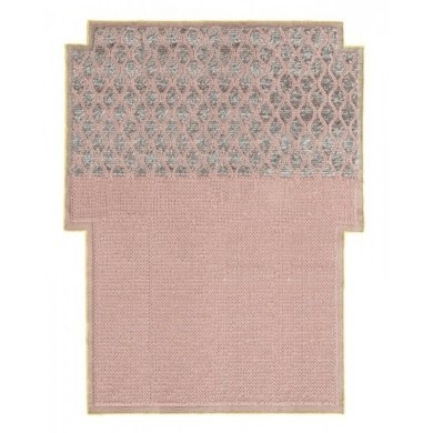 GAN Rugs Mangas Space Big Rectangular Rhombus Pink szőnyeg - Paisley Home