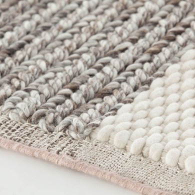 GAN Rugs Mangas Space Square Plait Ivory szőnyeg - Paisley Home