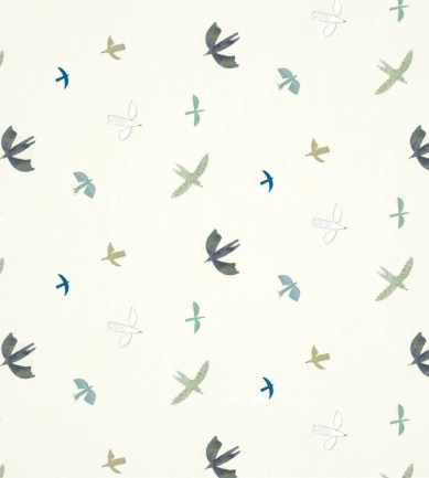 Harlequin Skies Above Duck Egg-Linen tapéta