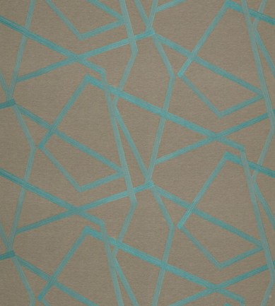 Harlequin Sumi Sepia / Teal textil - Paisley Home