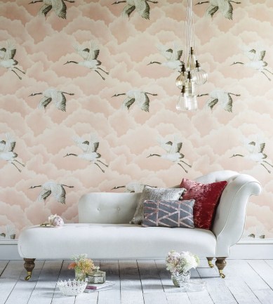 Harlequin Cranes in Flight 111232 tapéta - Paisley Home