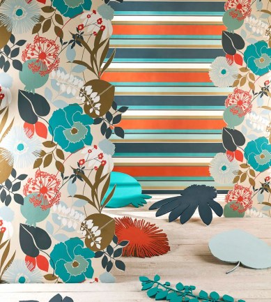 Harlequin Bella Stripe 111503 tapéta - Paisley Home