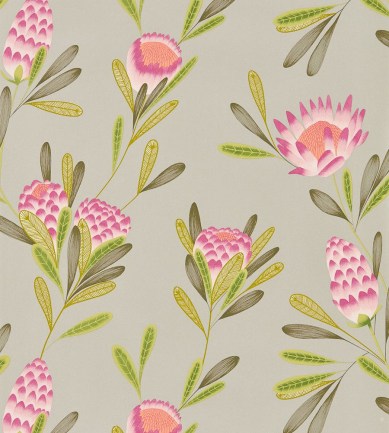 Harlequin Cayo Cerise/Zest tapéta - Paisley Home