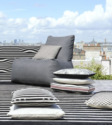 Jean Paul Gaultier Cabaret Graphite textil - Paisley Home