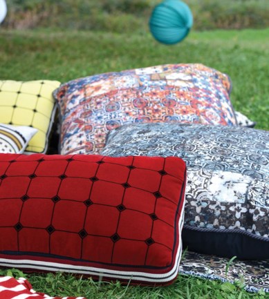 Jean Paul Gaultier Azulejos Ciel textil - Paisley Home