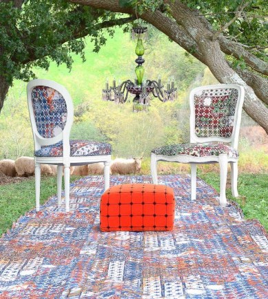 Jean Paul Gaultier Azulejos Mandarine textil - Paisley Home